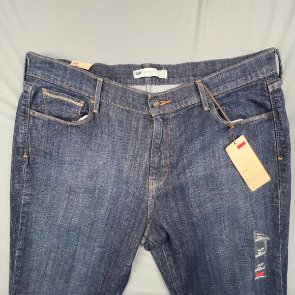 Levi’s 515 Bootcut Stretch Jeans Women’s 16M Dark Wash NWT - Picture 3 of 9